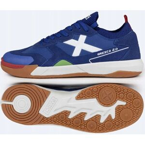 Buty futsal Munich GRESCA 2.0 Niebiesko-Białe - Buty futsal Buty futsal Munich GRESCA 2.0 Niebiesko-Białe - Buty futsal