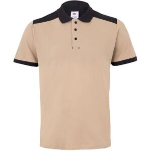 Velilla Poloshirt met korte mouwen in katoen met stretch - Tweekleurig Velilla Poloshirt met korte mouwen in katoen met stretch - Tweekleurig