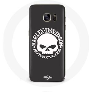 Coque Harley Davidson Galaxy S7 - Design Tête de Mort - Publicité Coque Harley Davidson Galaxy S7 - Design Tête de Mort - Publicité