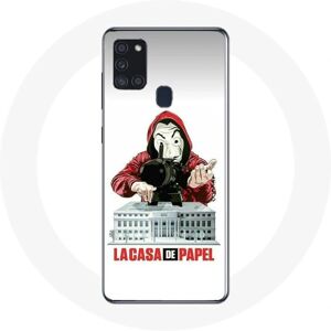 Coque La Casa de Papel Galaxy A21S Résistante aux Chocs - Publicité Coque La Casa de Papel Galaxy A21S Résistante aux Chocs - Publicité