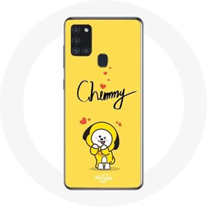 Samsung Galaxy A21S - Coque en Silicone Jaune avec Chimmy - Étui Téléphone - Publicité Samsung Galaxy A21S - Coque en Silicone Jaune avec Chimmy - Étui Téléphone - Publicité