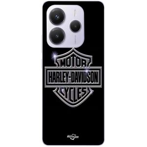 Coque Harley Davidson Xiaomi Redmi Note 14 5G - Gris/Noir - Étui téléphone - Publicité Coque Harley Davidson Xiaomi Redmi Note 14 5G - Gris/Noir - Étui téléphone - Publicité