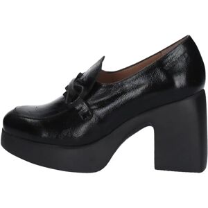 Wonders Femmes Loafers H-4961 Cuir Noir Casual Wonders Femmes Loafers H-4961 Cuir Noir Casual