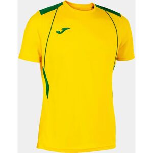 JOMA Vii Yellow Short Sleeve Soccer T-Shirt - Sportswear JOMA Vii Yellow Short Sleeve Soccer T-Shirt - Sportswear