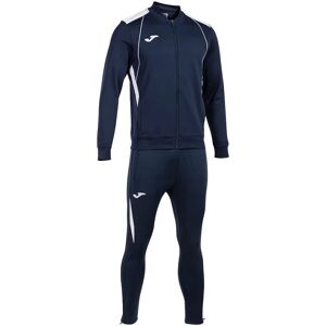 Joma Championship VII Kids' Dark Blue/White Tracksuit - Sportswear Joma Championship VII Kids' Dark Blue/White Tracksuit - Sportswear