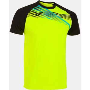 Joma Elite X Neon Yellow Short Sleeve T-Shirt - Running Joma Elite X Neon Yellow Short Sleeve T-Shirt - Running