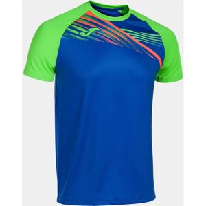 Joma Elite X Royal Fluor Green Running T-Shirt - T-Shirt Joma Elite X Royal Fluor Green Running T-Shirt - T-Shirt
