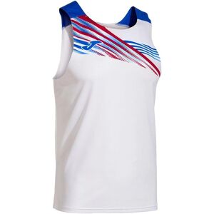 T-shirt sans manches blanc JOMA Elite pour la course - T-Shirt - Publicité T-shirt sans manches blanc JOMA Elite pour la course - T-Shirt - Publicité