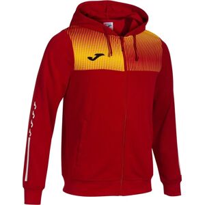 Joma Eco Supernova Red Boys Full Zip Fleece Sweater Joma Eco Supernova Red Boys Full Zip Fleece Sweater