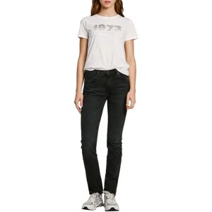Pepe Jeans voor vrouwen - Slim Mw zwart - Casual - Katoen - Denim - Duurzaam Pepe Jeans voor vrouwen - Slim Mw zwart - Casual - Katoen - Denim - Duurzaam