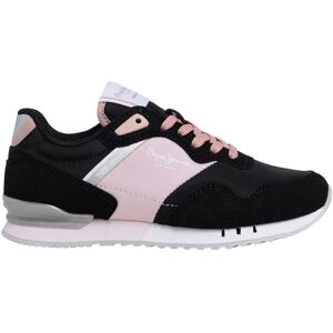 Pepe Jeans PGS40006 London Colors Sneakers Black - Sneakers Pepe Jeans PGS40006 London Colors Sneakers Black - Sneakers