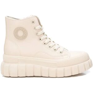Refresh Beigene Vegan Enkellaarsjes - Casual Dameschoenen Refresh Beigene Vegan Enkellaarsjes - Casual Dameschoenen