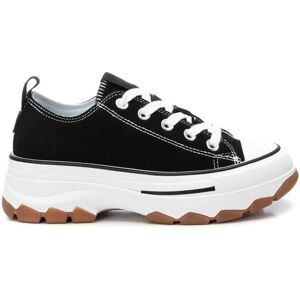 Refresh Schwarze Canvas-Turnschuhe - Lässig Refresh Schwarze Canvas-Turnschuhe - Lässig
