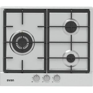 Svan SGW3600X - Acero inoxidable / Gris - Placa de gas Svan SGW3600X - Acero inoxidable / Gris - Placa de gas