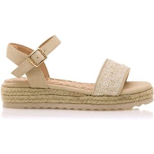 Mustang Kids Beige Sandaler - Platta, Spänne, Casual - Sandaler Mustang Kids Beige Sandaler - Platta, Spänne, Casual - Sandaler
