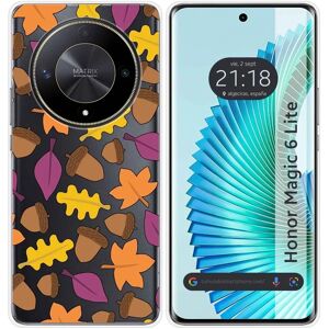 Coque en Silicone Transparent pour Huawei Honor Magic 6 Lite 5G - Design d'Automne - Publicité Coque en Silicone Transparent pour Huawei Honor Magic 6 Lite 5G - Design d'Automne - Publicité