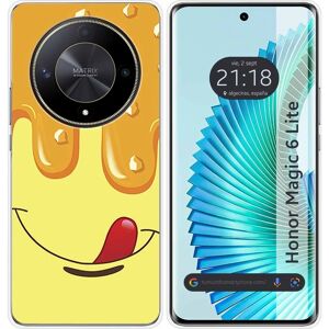 Coque en Silicone Vanille pour Huawei Honor Magic 6 Lite 5G - Publicité Coque en Silicone Vanille pour Huawei Honor Magic 6 Lite 5G - Publicité