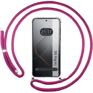 Tumundosmartphone TMS132304 Fuchsia Schokbestendige Telefoonhoesje - Mobiele Telefoon Tumundosmartphone TMS132304 Fuchsia Schokbestendige Telefoonhoesje - Mobiele Telefoon