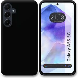 Samsung Galaxy A55 5G Siliconen Gel TPU Case - Zwart Samsung Galaxy A55 5G Siliconen Gel TPU Case - Zwart