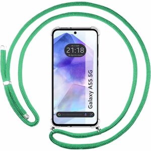 TUMUNDOSMARTPHONE Grüne Stoßfeste Wasserhülle für Samsung Galaxy A55 5G TUMUNDOSMARTPHONE Grüne Stoßfeste Wasserhülle für Samsung Galaxy A55 5G