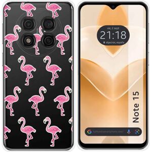 Coque en silicone Flamenco pour Ulefone Note 15 - Type de téléphone - Publicité Coque en silicone Flamenco pour Ulefone Note 15 - Type de téléphone - Publicité