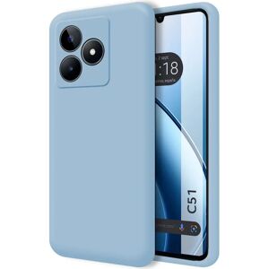 TUMUNDOSMARTPHONE Realme C51 Blauw Siliconen Case TUMUNDOSMARTPHONE Realme C51 Blauw Siliconen Case