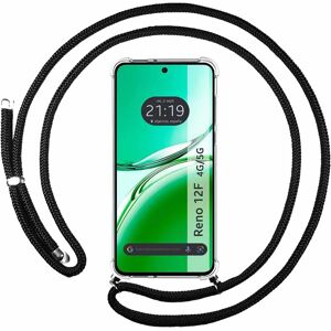 TUMUNDOSMARTPHONE Schokbestendige Siliconen Hoes voor Oppo Reno 12F 4G - Telefoonhoesje TUMUNDOSMARTPHONE Schokbestendige Siliconen Hoes voor Oppo Reno 12F 4G - Telefoonhoesje