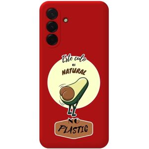 Coque en silicone liquide rouge pour Samsung Galaxy A26 5g - Tumundosmartphone - Publicité Coque en silicone liquide rouge pour Samsung Galaxy A26 5g - Tumundosmartphone - Publicité