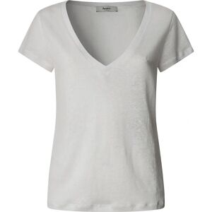 Pepe Jeans Megan Camiseta de Algodão com Gola em V - Casual Pepe Jeans Megan Camiseta de Algodão com Gola em V - Casual