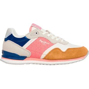Pepe Jeans PLS40045 Leather Multicolor Sneakers - Sneaker Pepe Jeans PLS40045 Leather Multicolor Sneakers - Sneaker