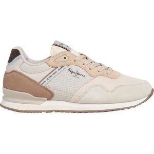 Pepe Jeans London Logo Beige Trainers - Trainers Pepe Jeans London Logo Beige Trainers - Trainers