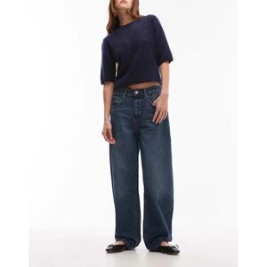 Mango Bet Blå - Løs passform - Høy midje - Femlommersjeans Mango Bet Blå - Løs passform - Høy midje - Femlommersjeans