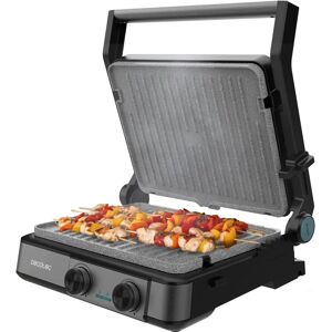Parrilla Eléctrica Cecotec Rock'ngrill - Doble Temperatura, 180° Apertura, 2200W Parrilla Eléctrica Cecotec Rock'ngrill - Doble Temperatura, 180° Apertura, 2200W