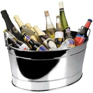 SUINGA Eiskübel - 28L Edelstahl ovaler Flaschenkühler SUINGA Eiskübel - 28L Edelstahl ovaler Flaschenkühler