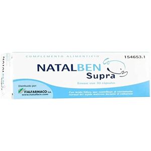 Natalben Supra - Suplemento nutricional para gravidez Natalben Supra - Suplemento nutricional para gravidez