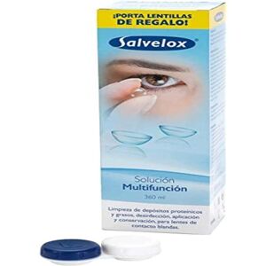 Salvelox Single Lens Multifunctional Contact Lens Solution - Contact Lens Solution Salvelox Single Lens Multifunctional Contact Lens Solution - Contact Lens Solution