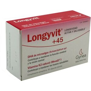 Gynea Longyvit 30 Cápsulas - Apoyo para Mujeres 40+ Gynea Longyvit 30 Cápsulas - Apoyo para Mujeres 40+