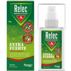 Relec Relec Spray Anti-Moustiques Extra Fort - Unisexe - Publicité Relec Relec Spray Anti-Moustiques Extra Fort - Unisexe - Publicité
