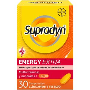 Supradyn Energy Extra 30 Comprimés - Complément Multivitaminé - Publicité Supradyn Energy Extra 30 Comprimés - Complément Multivitaminé - Publicité