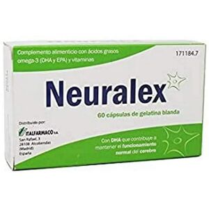 Italfarmaco Neuralex 60 cápsulas - Apoio à saúde cerebral Italfarmaco Neuralex 60 cápsulas - Apoio à saúde cerebral