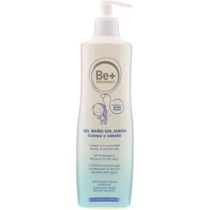 Gel de Baño Sin Jabón Be+ Pediatrics 500 ml - Piel sensible del bebé Gel de Baño Sin Jabón Be+ Pediatrics 500 ml - Piel sensible del bebé