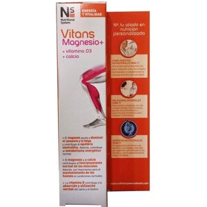 NS Vitans Magnesio 15 Effervescent Tablets - Orange Flavor - Supplement NS Vitans Magnesio 15 Effervescent Tablets - Orange Flavor - Supplement