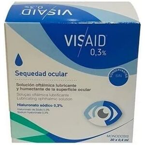 Visaid 0,3% Lágrimas Artificiales - 30 Monodosis - Alivio de la Sequedad Ocular Visaid 0,3% Lágrimas Artificiales - 30 Monodosis - Alivio de la Sequedad Ocular