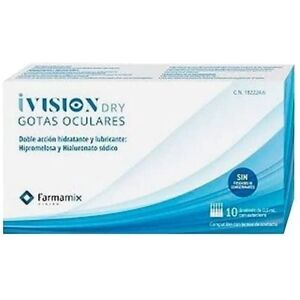 iVision Dry Eye Drops - Ophthalmic Solution for Dryness - 20x0.5ml iVision Dry Eye Drops - Ophthalmic Solution for Dryness - 20x0.5ml