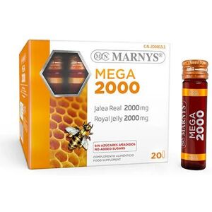 Marnys Mega Königinnen-Gelee 2000mg - 20 Ampullen Marnys Mega Königinnen-Gelee 2000mg - 20 Ampullen