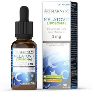 Marnys Mélatovite Liposomale Orange 30 ml - Multivitamines/Mineraux - Publicité Marnys Mélatovite Liposomale Orange 30 ml - Multivitamines/Mineraux - Publicité