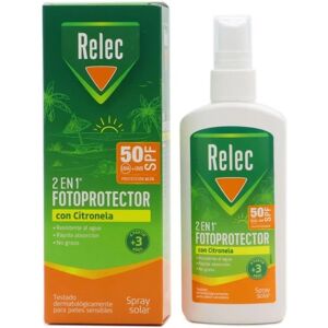 Sante & Beaute Relec 2-en-1 Citronnelle Spray de Crème Solaire Corporelle - Publicité Sante & Beaute Relec 2-en-1 Citronnelle Spray de Crème Solaire Corporelle - Publicité