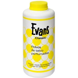 Talco Profumato Evans Classico - Ammorbidisce e Rinfresca la Pelle Talco Profumato Evans Classico - Ammorbidisce e Rinfresca la Pelle