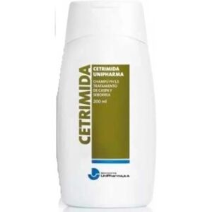 Champú Cetrimida Ph5.5 de Unipharma - Equilibra el pH 5,5 del cuero cabelludo Champú Cetrimida Ph5.5 de Unipharma - Equilibra el pH 5,5 del cuero cabelludo