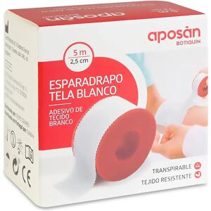 APOSAN Cinta de papel hipoalergénica 5x2,5cm - Adhesivo APOSAN Cinta de papel hipoalergénica 5x2,5cm - Adhesivo